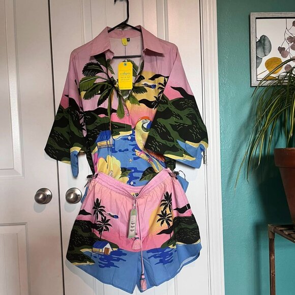 Fram Rio Latina Printed Shorts - Set - Picture 2 of 8